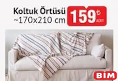 KOLTUK ÖRTÜSÜ 170X210 CM